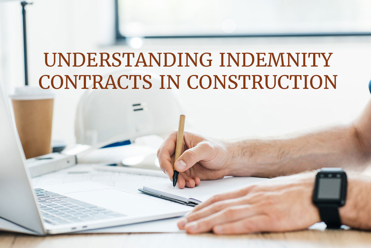 Indemnity contracts