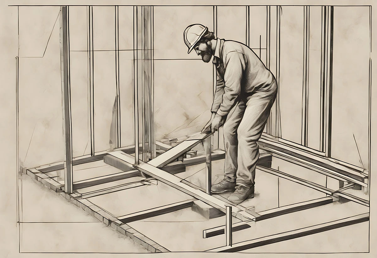 Pythagorean theorem in construction Pythagorean theorem in construction